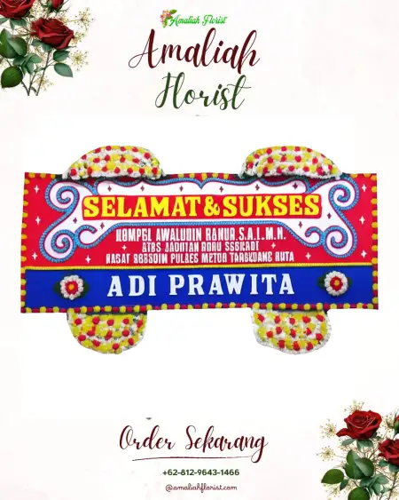Papan Bunga Ucapan Selamat Sudalarang
